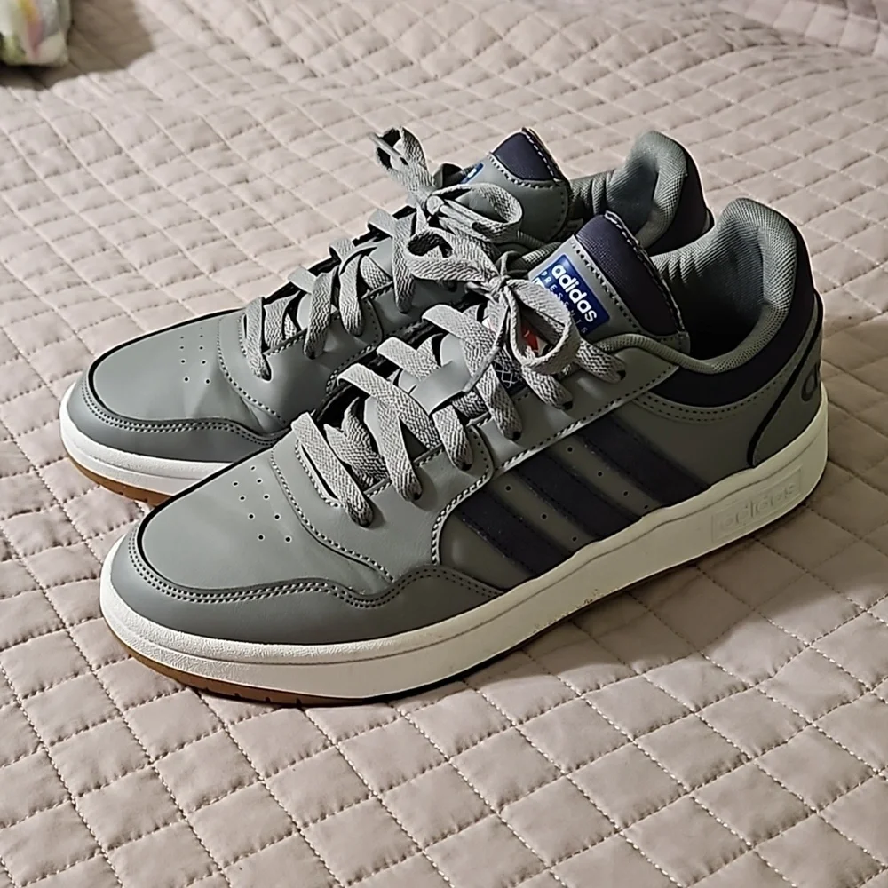 Adidas Hoops 3.0 Low Classic Vintage Sneaker - Men's Size 8.5